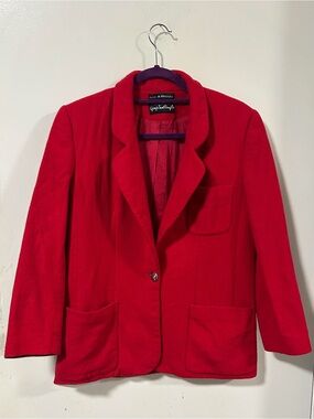 Vintage Wool Women's Blazer Jacket size 10
